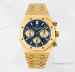 Swiss Grade Audemars Piguet Royal Oak Chronograph 7750 Watch Blue&Gold Dial